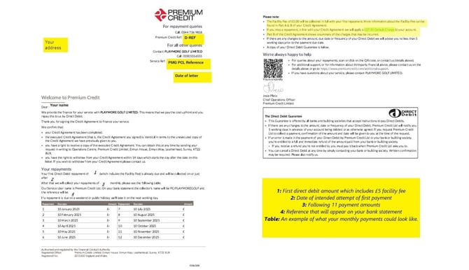 Welcome letter for knowledge base